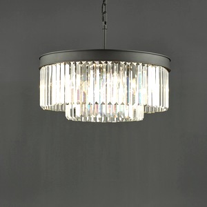 Ceiling Chandelier Dar Celeus Six Light Clear Crystal Cel0622