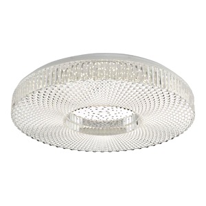 Acrylic Dar Cimona Large Flush Ceiling Light