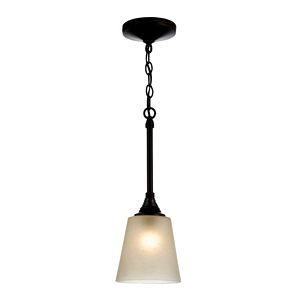 Arbor Bronze Creek-p Creek Single Brass Mini Pendant