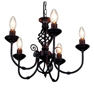 Black Classic 5 Way Multi Arm Barley