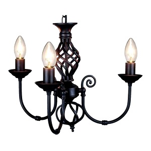 Black Barley 3 Way Multi Arm Classic Knot Twist