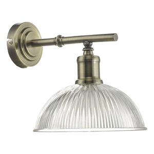 Antique Brass Style Dar Dara Single Wall Light